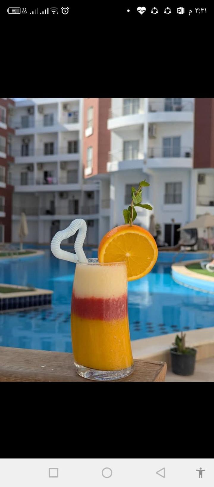 شقه بغرفه نوم واحده في الغردقه منتجع أكوا بالمز قبل الجونه Hurghada Eksteriør billede